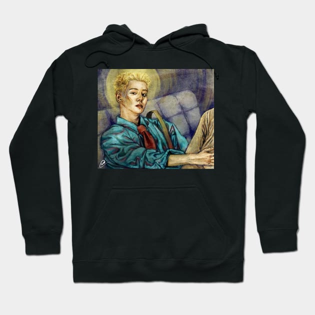 Park Kyung - Instant painting Hoodie by dangerbeforeyou